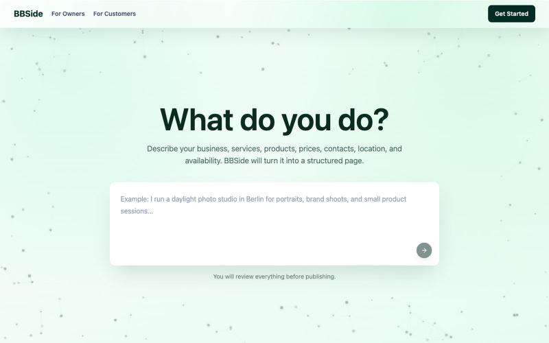 BBSide — screenshot