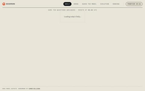 Beakmark — screenshot
