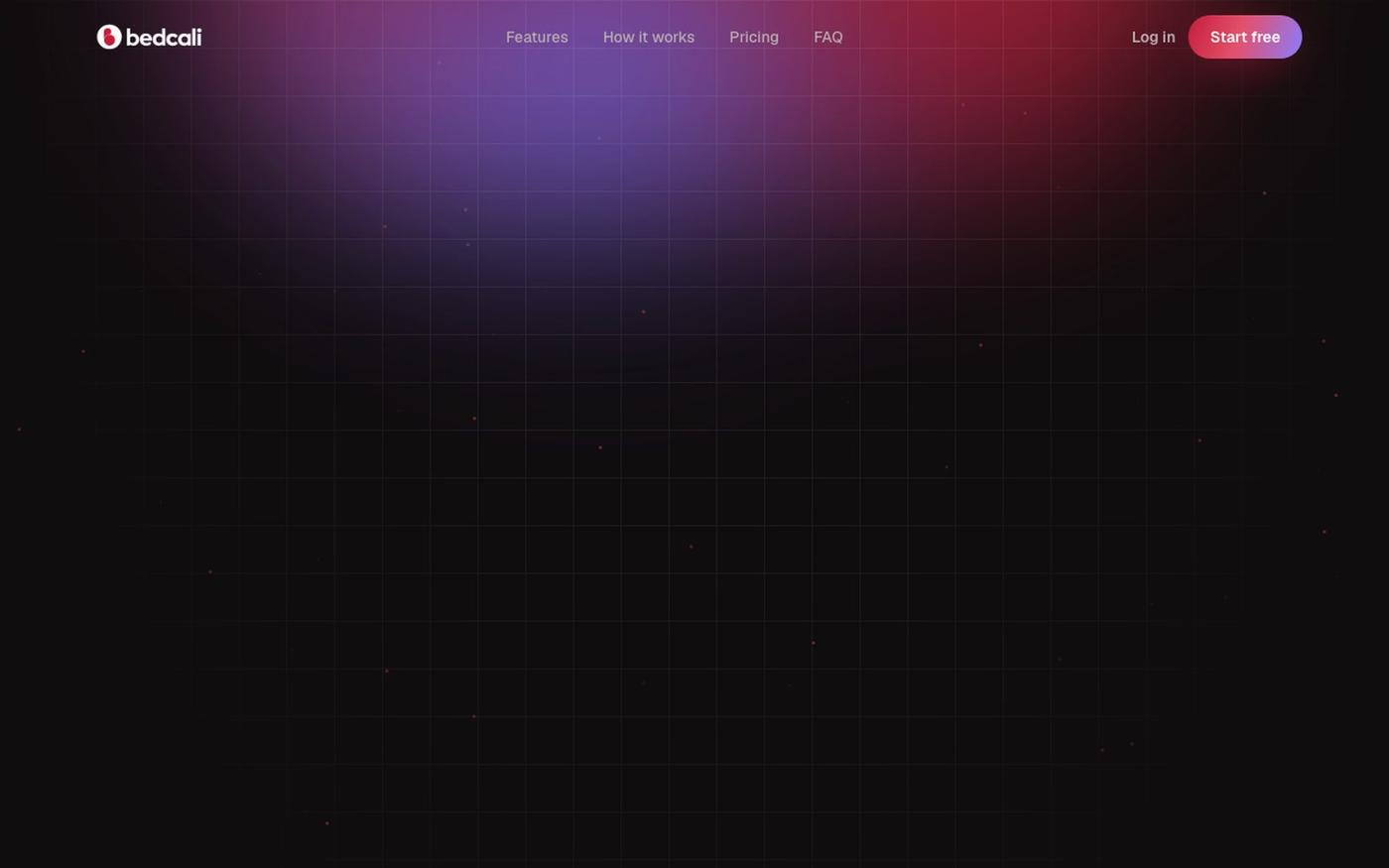 Bedcali — one calendar for all your units — screenshot