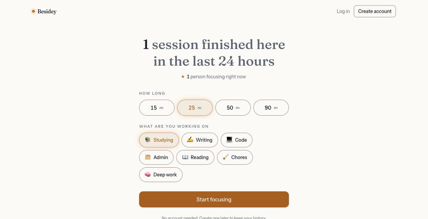 besidey — screenshot
