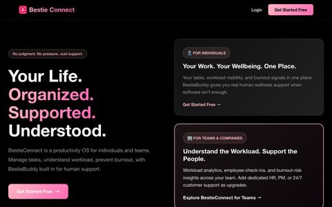 BestieConnect — screenshot