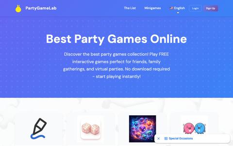 Best Party Games - Free Party Games Online for Adults — screenshot