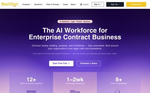 BestSign Legal AI — screenshot