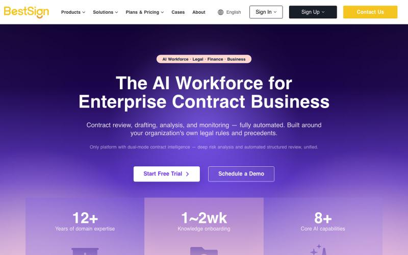 BestSign Legal AI — screenshot
