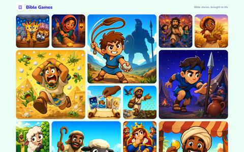 Bible Games — Free online Bible games — screenshot