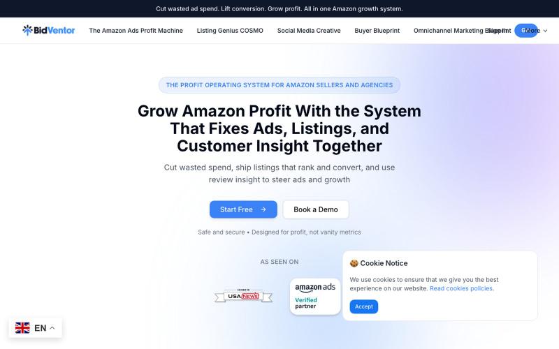 The Amazon Profit System for Sellers & Agencies — screenshot