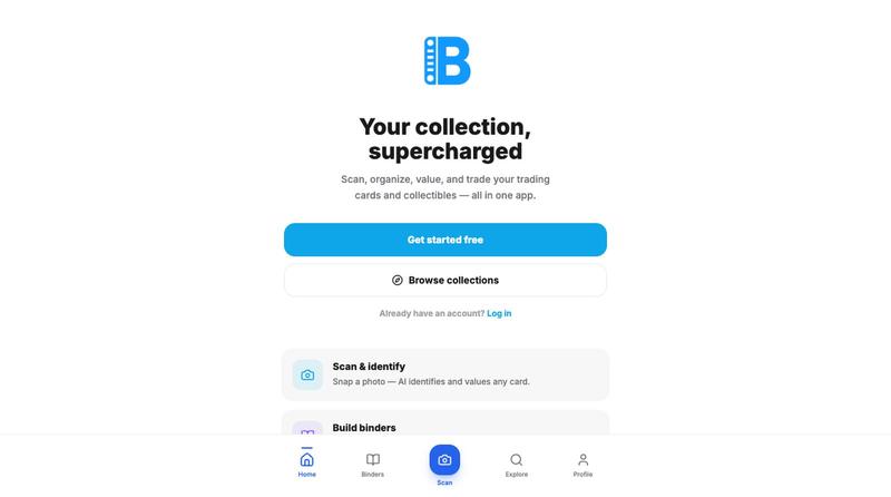 Binder — screenshot