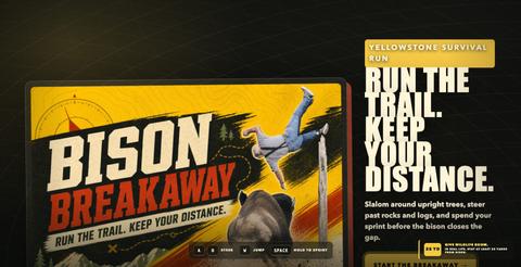 Bison Breakaway — A Yellowstone Chase — screenshot