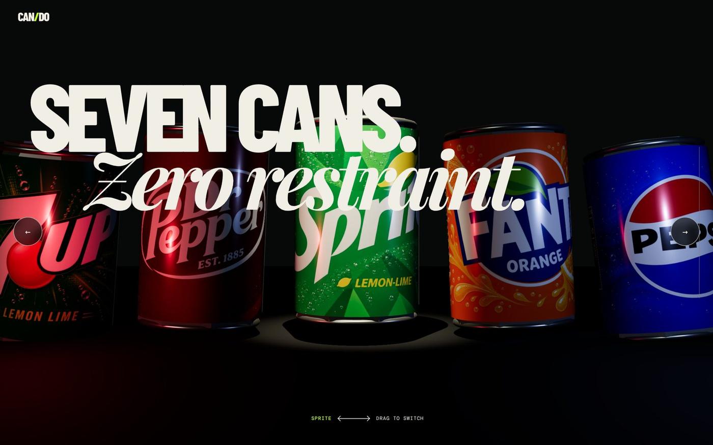 CAN/DO — Kinetic cans — screenshot
