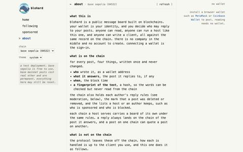 blohard — screenshot