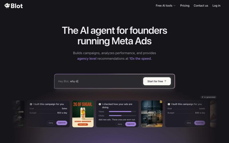 Blot — screenshot