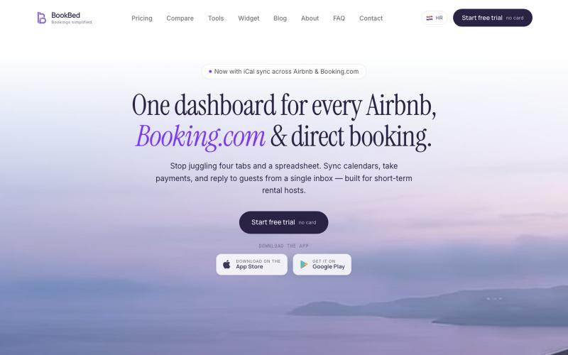 BookBed — Channel Manager for Airbnb & Booking.com Hosts — screenshot