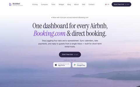BookBed — Channel Manager for Airbnb & Booking.com Hosts — screenshot