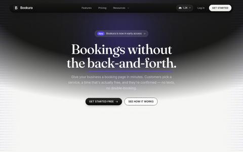 Bookura — Bookings without the back-and-forth. — screenshot