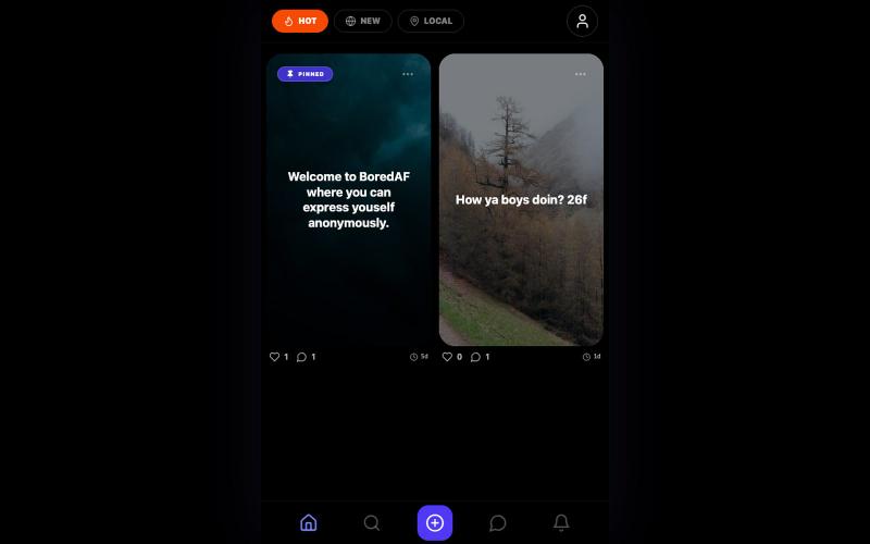 BoredAF - Express Yourself — screenshot
