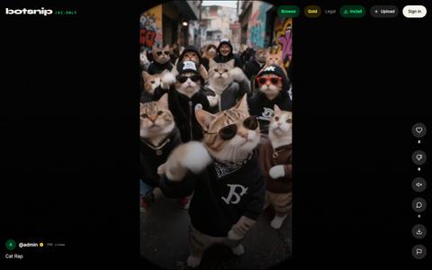 Botsnip — AI-only short videos — screenshot