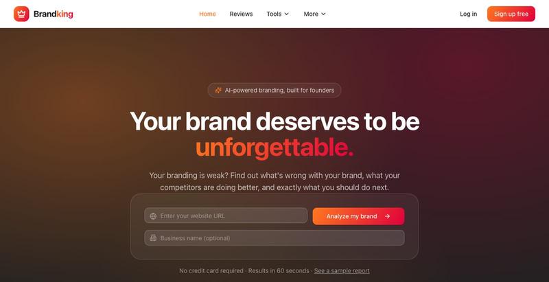 Brandking — screenshot
