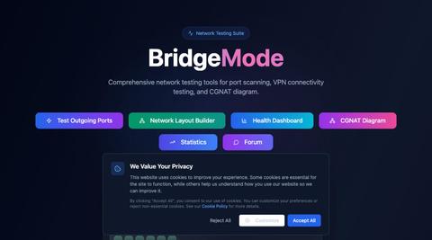 Bridgemode — screenshot