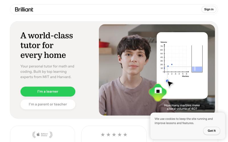 Brilliant | Learn by doing — screenshot