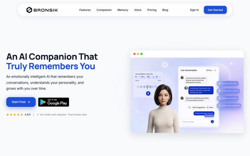 Bronsik — screenshot