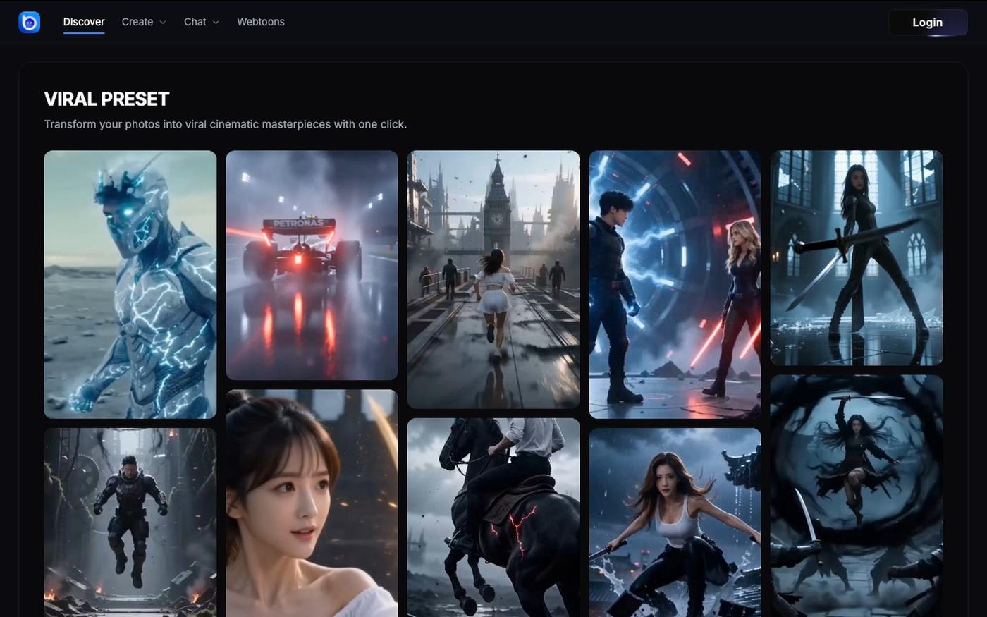 Bubio.ai — Create & Chat with AI Characters — screenshot