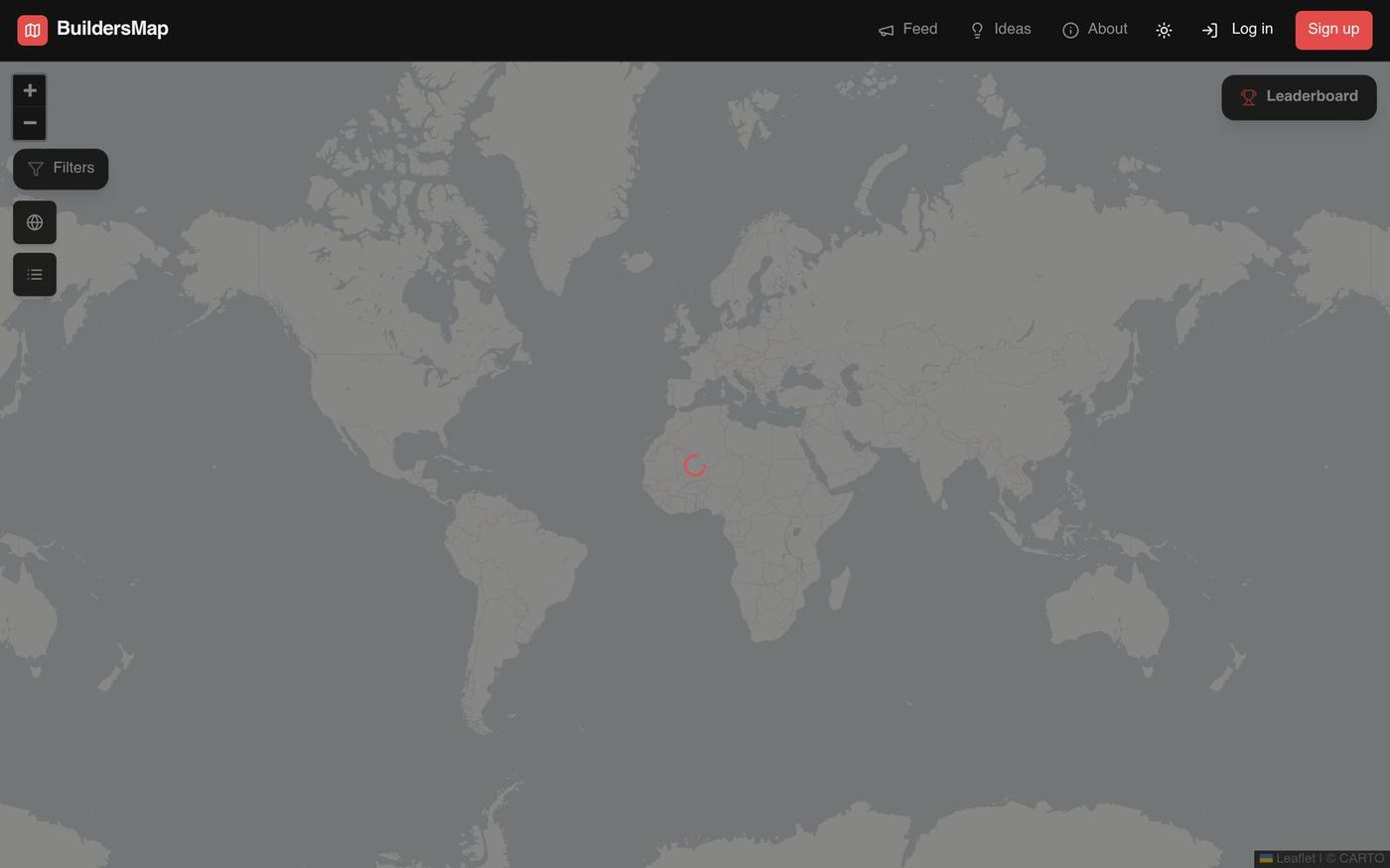 Builders Map — Find Builders Near You — screenshot