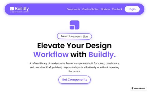 Buildly — screenshot
