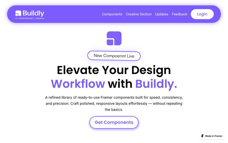 Buildly — screenshot