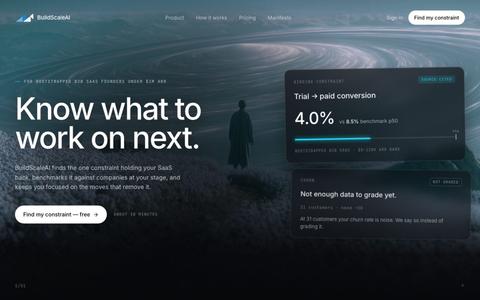 BuildScaleAI - Growth Intelligence for B2B Tech Teams — screenshot