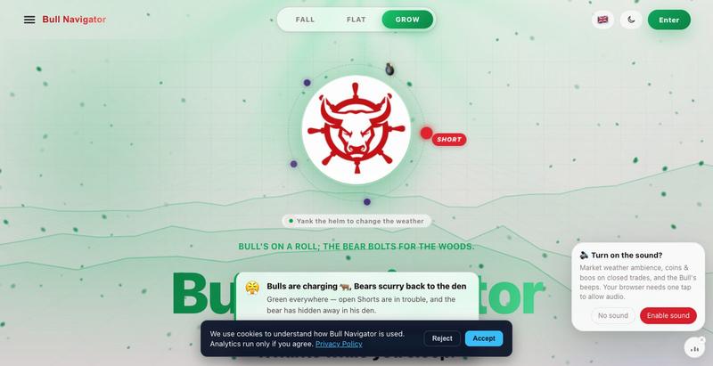 Bull Navigator — screenshot