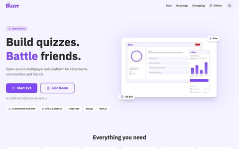 Buzrr - Open Source QuizUp & Kahoot in One: 1v1 Quiz Battles + Live Multiplayer — screenshot