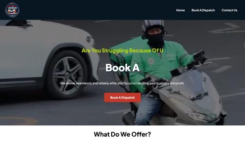 oFFsCApE Xpress Delivery Service — screenshot
