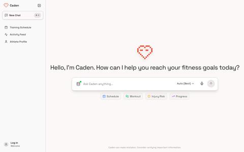Caden | AI Elite Training Hub — screenshot