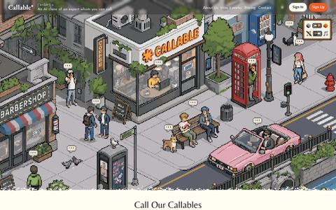 Callable* - Ask Anyone Anything — screenshot