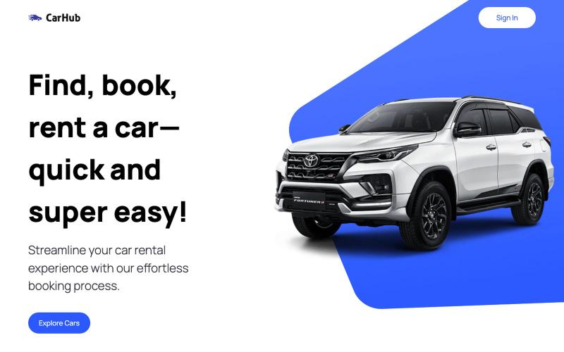 Car Hub — screenshot
