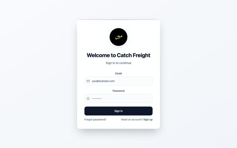 Catch Freight — screenshot