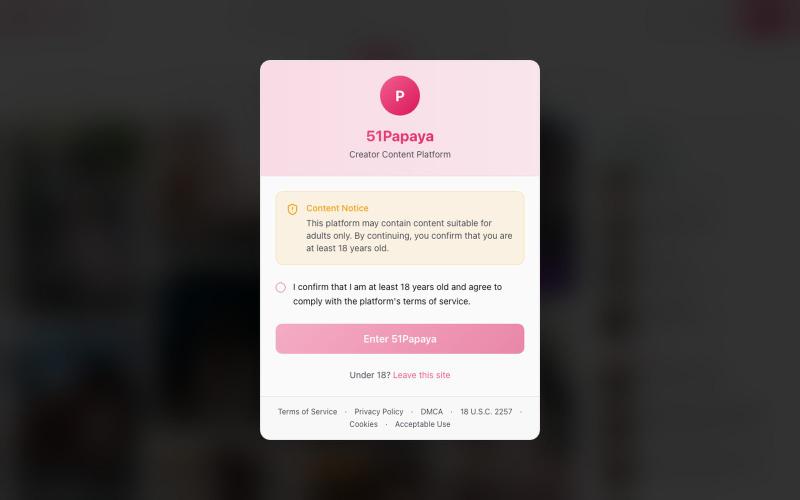 51Papaya|原创互动媒体首发平台 — screenshot