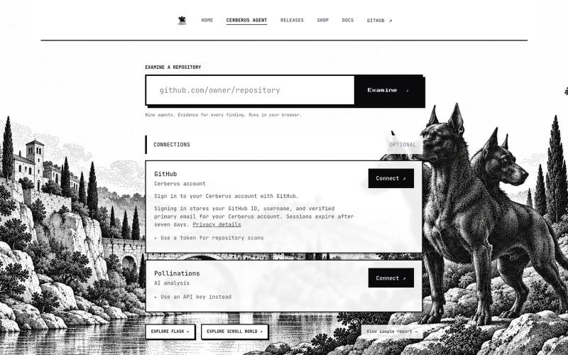 Cerberus Agent — Cerberus Labs — screenshot