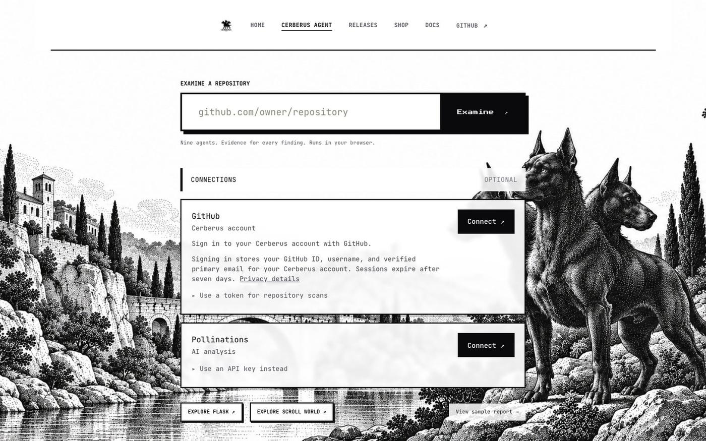 Cerberus Agent — Cerberus Labs — screenshot