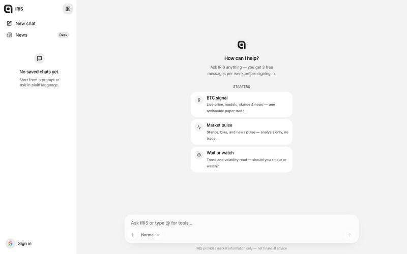 News · IRIS Lab — screenshot