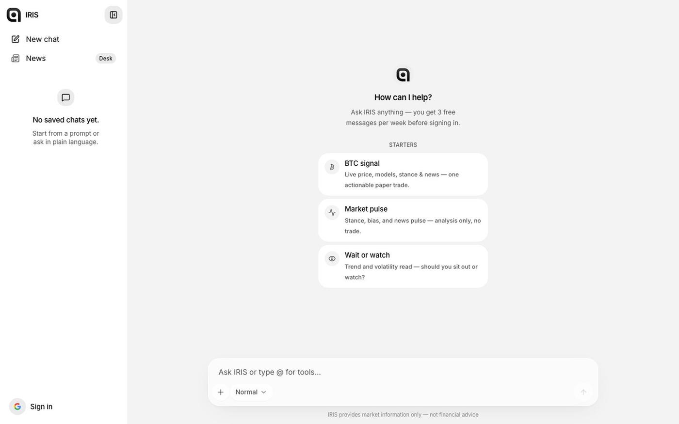 News · IRIS Lab — screenshot