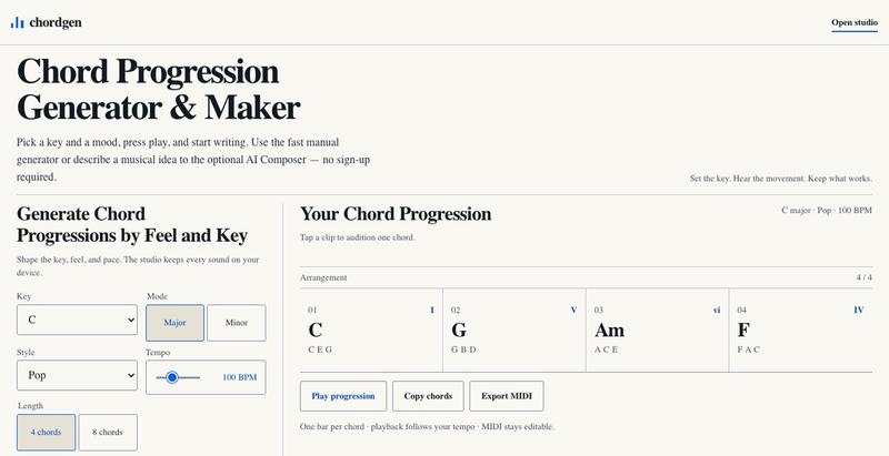 chordgen-app — screenshot