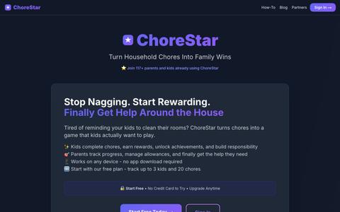 ChoreStar — Chore Chart App & Allowance Tracker for Families — screenshot