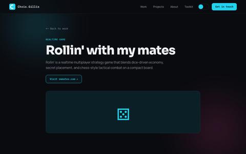 Rollin' with my mates — Chris Gillis — screenshot