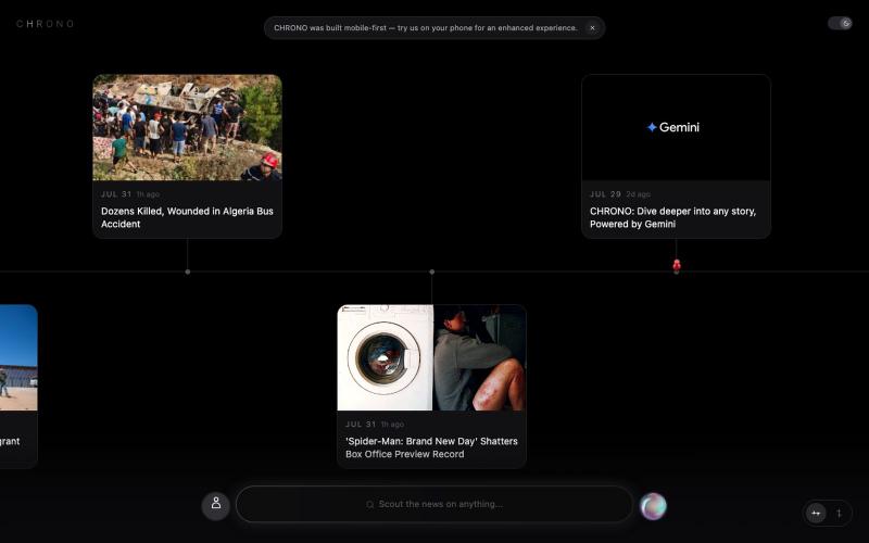 CHRONO — screenshot