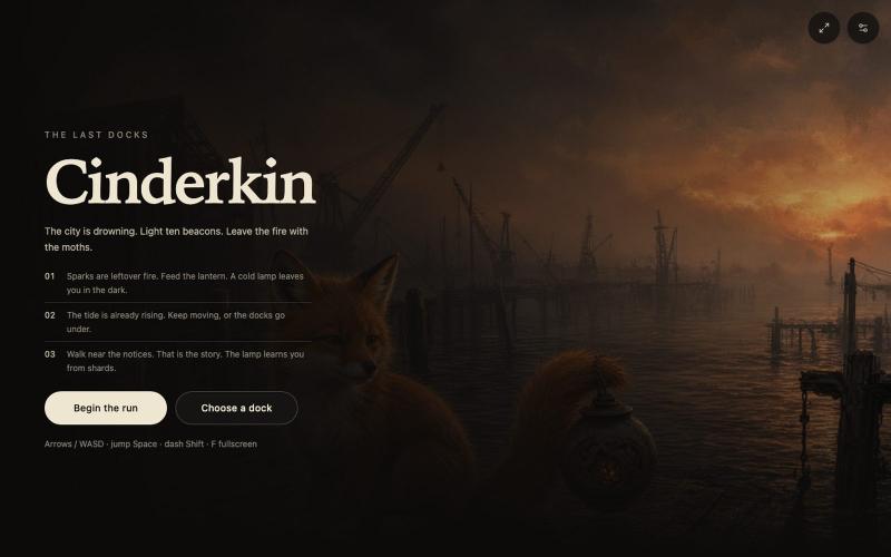 Cinderkin — screenshot