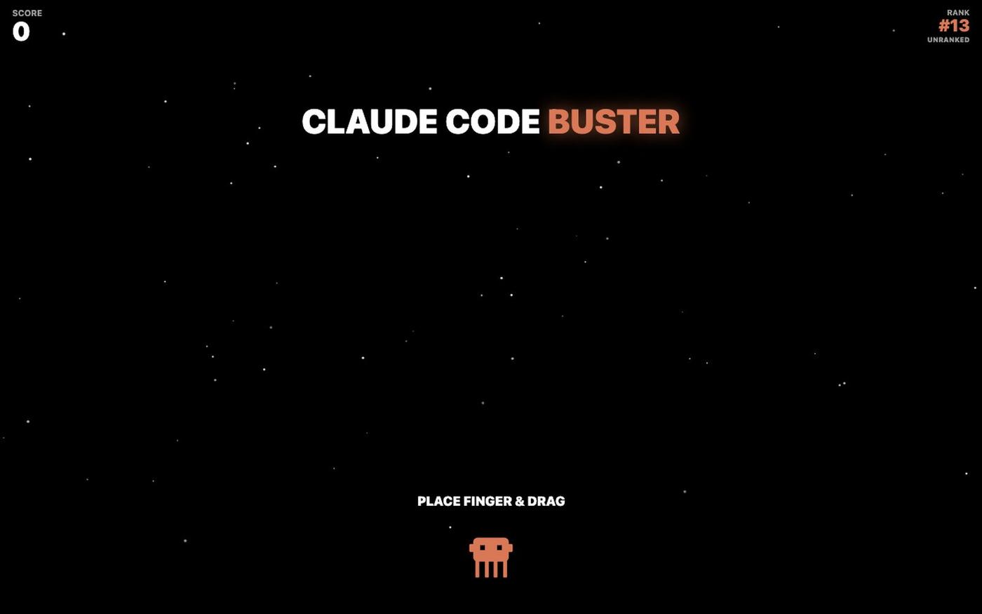Claude Code Buster — screenshot