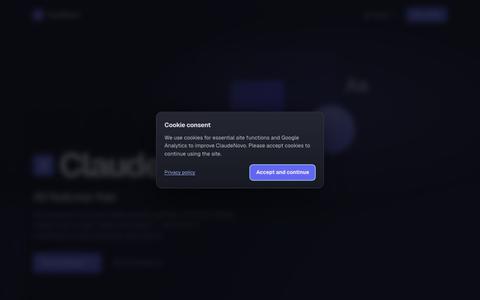 ClaudeNovo — Free Vector Editor with AI Background Removal — screenshot