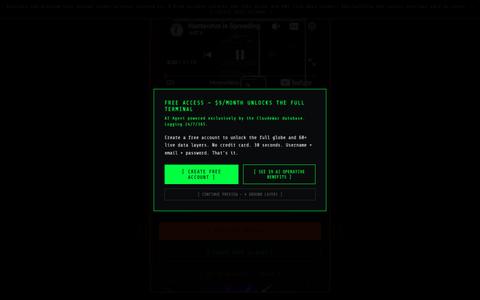 ClaudeWar — Live Intelligence — screenshot