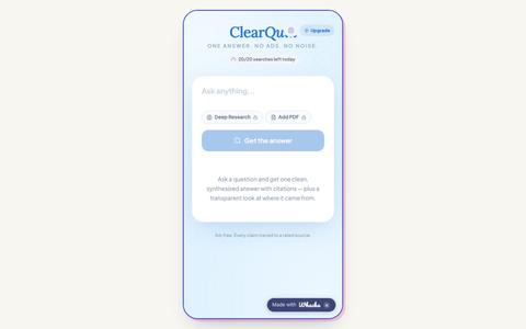 ClearQuill — screenshot